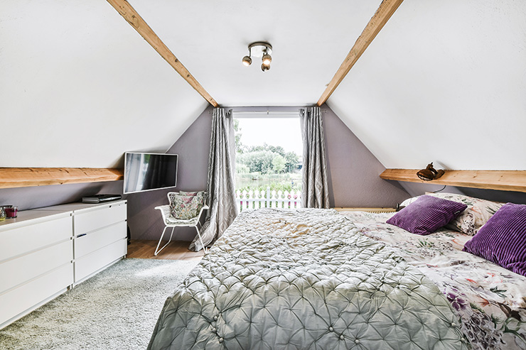 Picture of a bungalow loft conversion bedroom