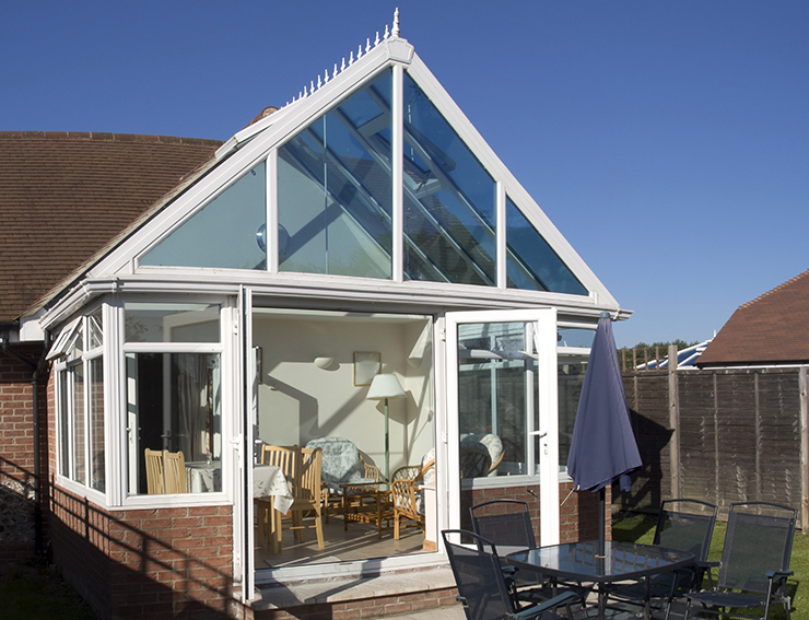 Picture of a gable-end conservatory 
