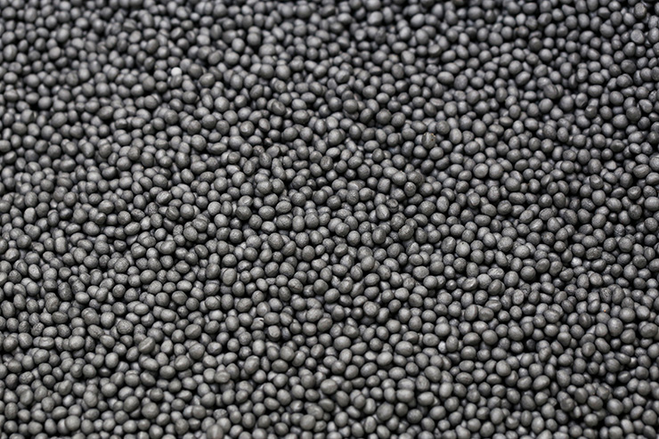 Picture of insulation beads for a cavity wall