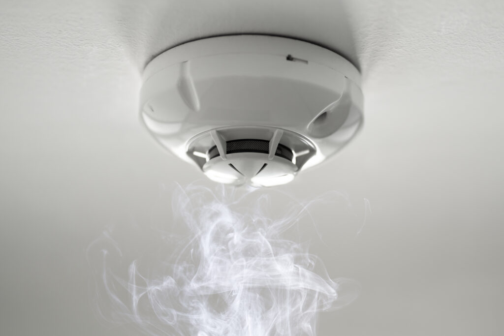 Picture of a smoke alarm